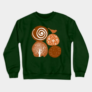 Nature Abstract Crewneck Sweatshirt